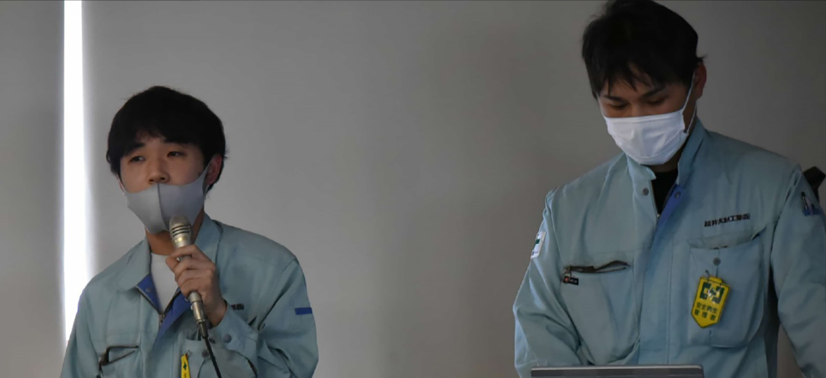 環境負荷削減（SDGs）の取り組み内容発表