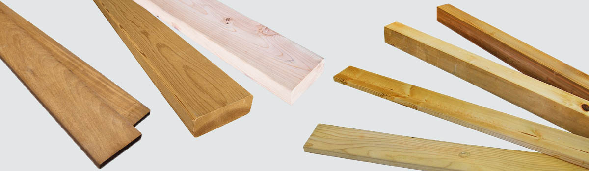 ウッドデッキDIY　木材の選び方