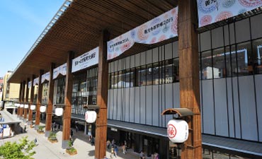 サーモウッド外装材・軒天ルーバー 長野駅