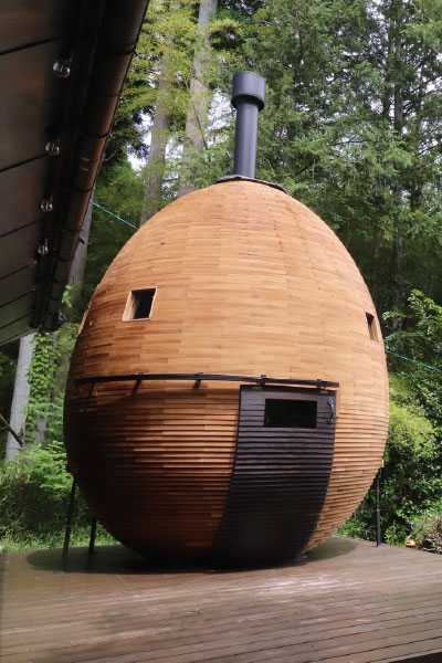 TAMAGOSAUNA(タマゴサウナ)＜国産サウナ用木材 ＳＡＵＭＯ＞