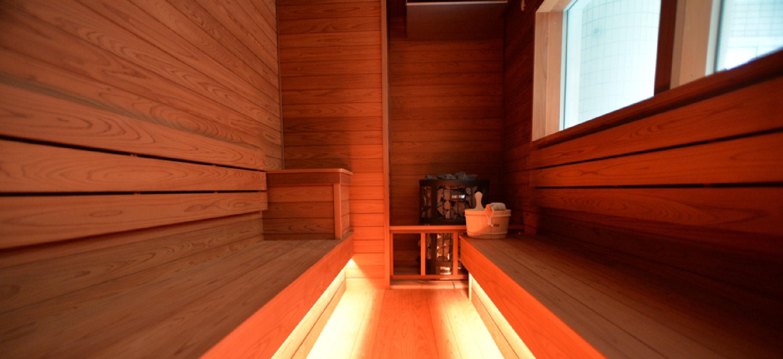 山口 中国地方エリアのサウナ・温浴施設のサウナ用木材の施工事例