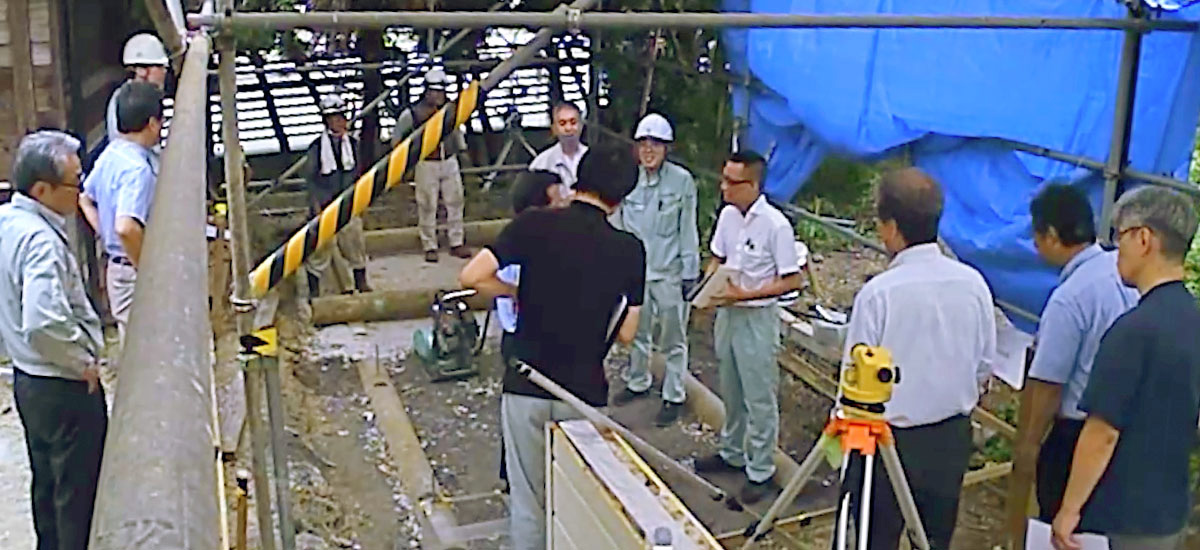 木製浮き基礎 丸太 研究 開発