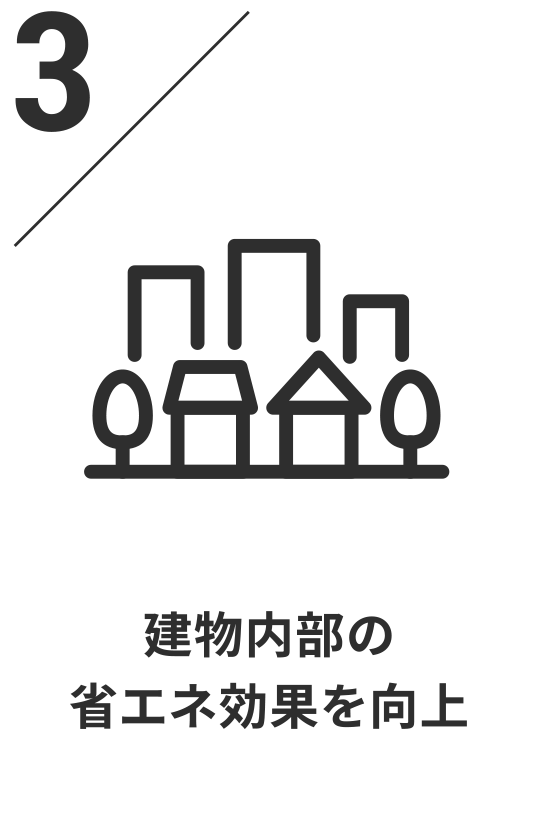 サーモウッドを外装に使い建物内部の省エネ効果を向上