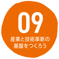 SDGs目標9 産業と技術革新の基盤をつくろう